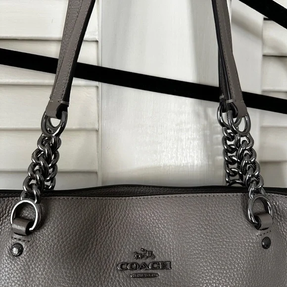 Coach Sophia Tote in Pebble Leather - Picture 5 of 5